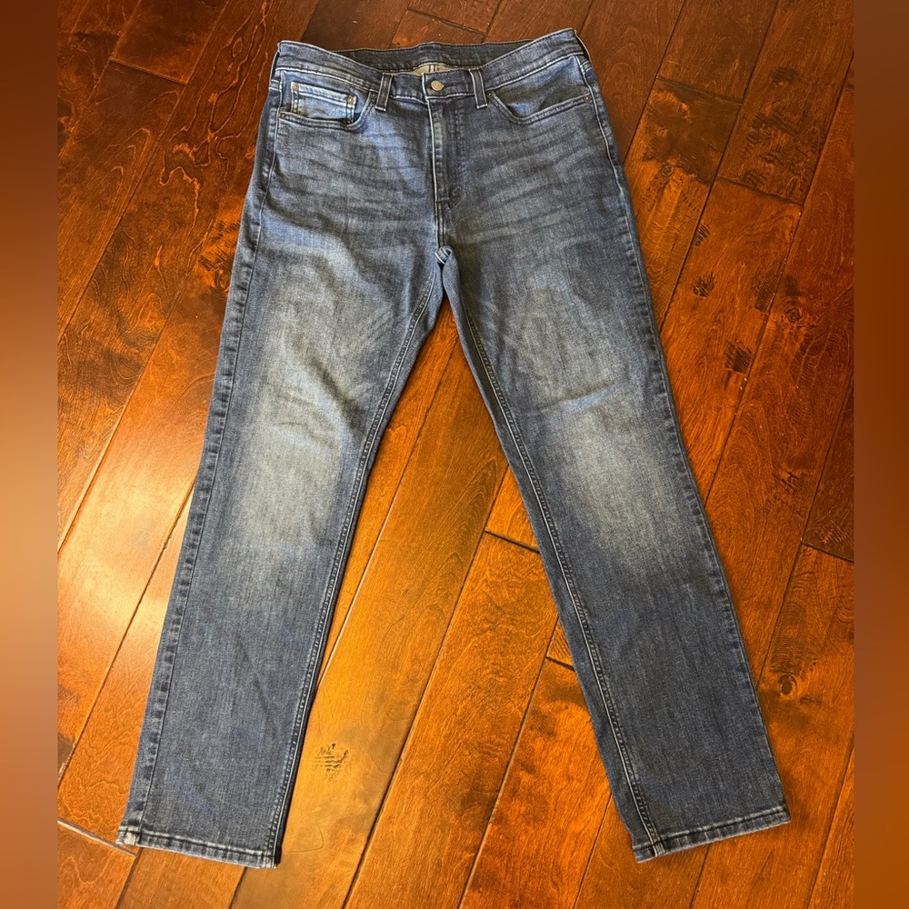 Levi's 541 Athletic Taper Fit Blue Denim Jeans Men's Size 34x34 Medium Wash